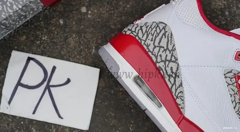 3 ship Pk materials retro air ready retail Red God jordan to Cardinal 0514